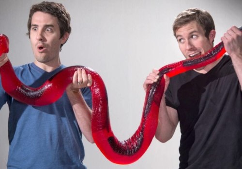 How many calories are in a giant gummy snake?